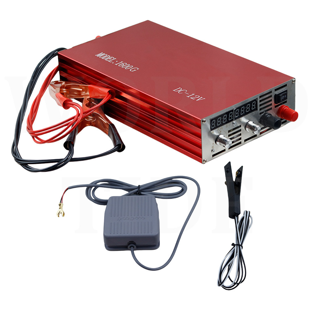 Terbaru Samus 1600G 12V 2300W CNC Battery Power Converter Inverter LCD Digital Display Converter