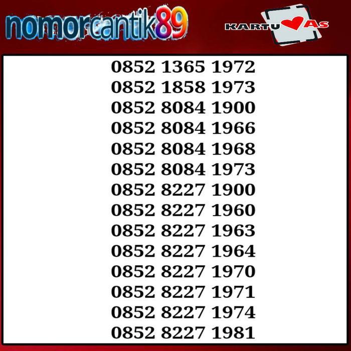 Nomor Cantik As Seri Tahun