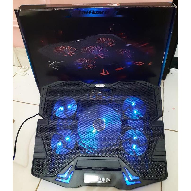 Ice Coorel Cooling Pad Laptop 5 Fan/Naju Ice Fan Cooling Pad Laptop 5 Terlaris