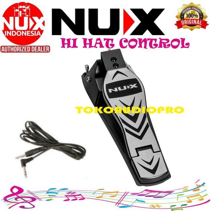Nux Pedal Hi-Hat Kontrol Hhc Nux Hihat Control Pedal Co