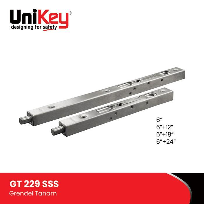UniKey Grendel Tanam Stainless GT 229 6" SSS