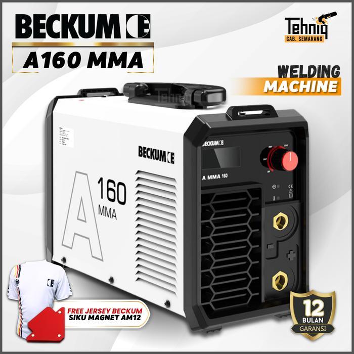 MESIN LAS LISTRIK BECKUM MMA A 160 INVERTER WELDING / MESIN LAS BECKUM