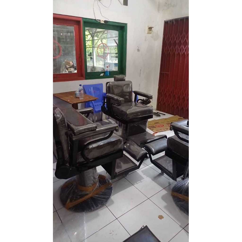 KURSI BARBERSHOP kursi pangkas rambut kursi salon kursi cukur rambut