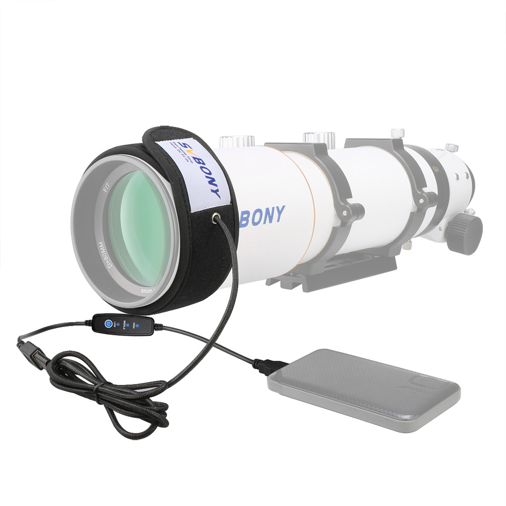 SVBONY LENS HEATER WARMER DEW HEATER STRIP FOR TELESCOPES AND CAMERA LENS