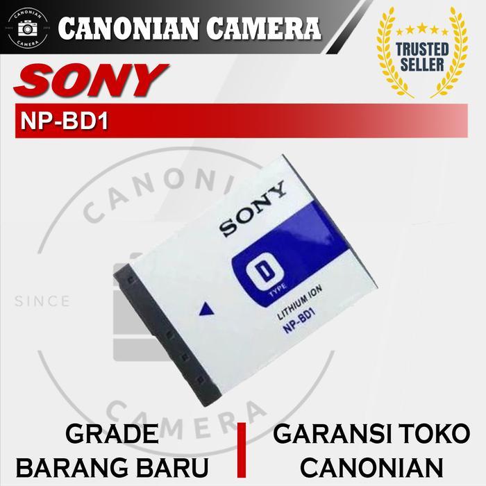 Baterai Battery Sony NP-BD1 For Sony DSC-T200 / DSC-T500 / DSC-T70 / DSC-T700 / DSC-T75