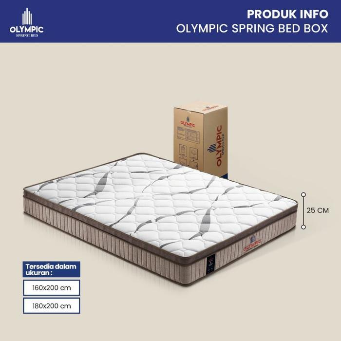 Kasur springbed olympic dalam dus  merek olympic springbed - 180x200