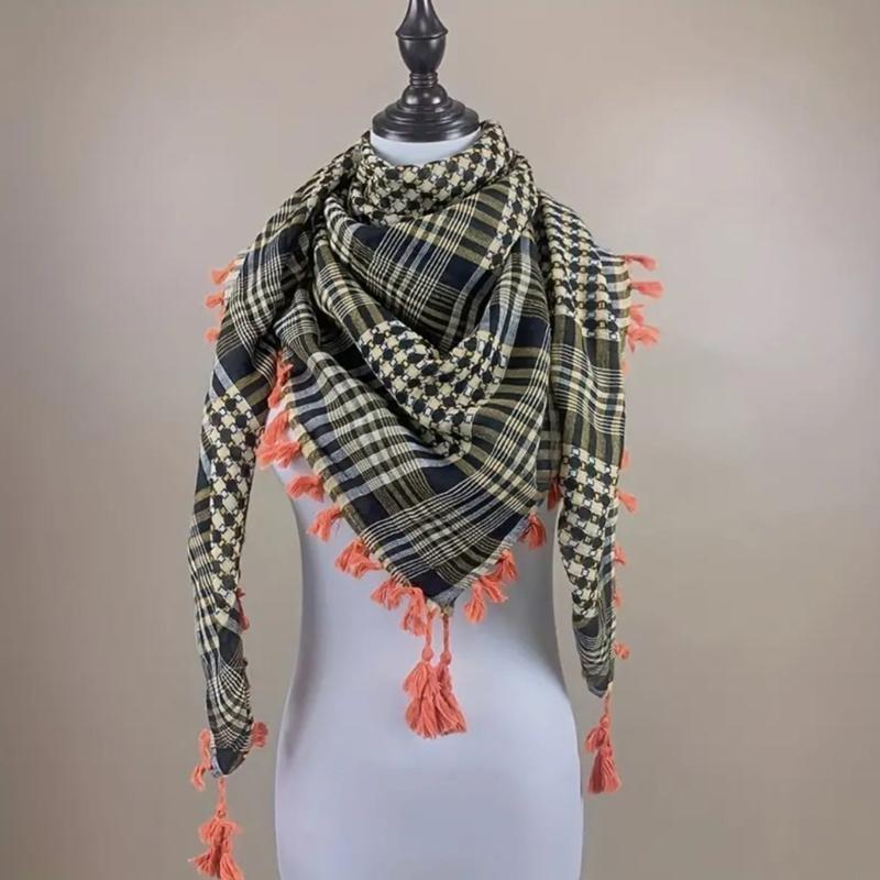 193E Keffiyeh Tacticals Desert Scarf Wrap Shemagh Head Neck Arab Scarf Unisex Arab Shemagh Keffiyeh
