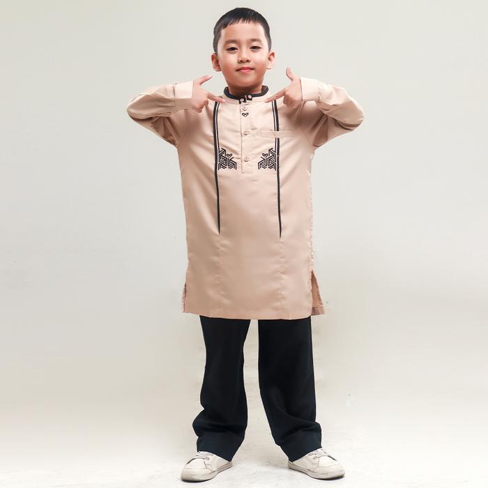 RABBANI - SETELAN JUBAH KOKO BANI BATUTA ANAK LAKI-LAKI HAMAD EXCLUSIVE
