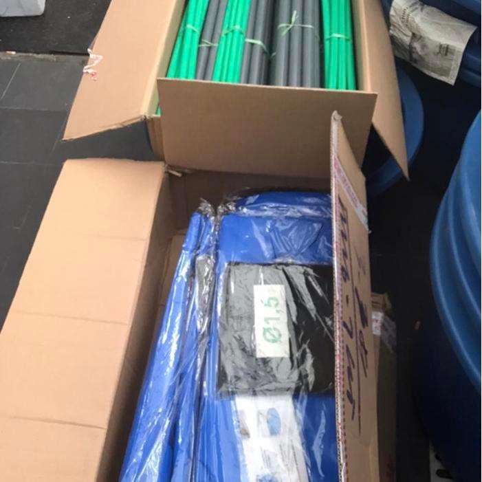 BAK KOLAM TERPAL 200 X 80CM, KARANTINA IKAN