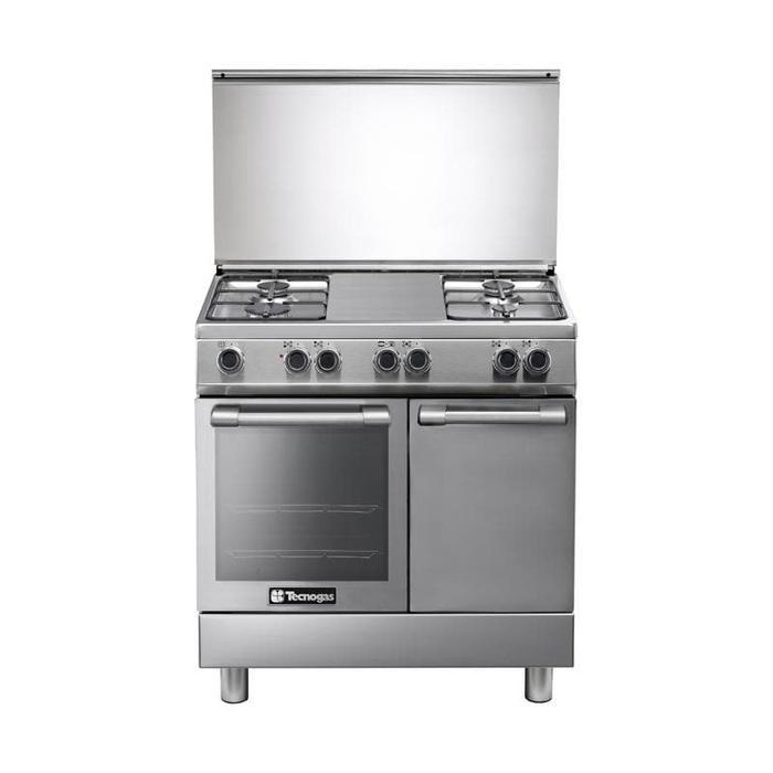 Tecnogas N3X8BG4E Kompor Gas [Free Standing]