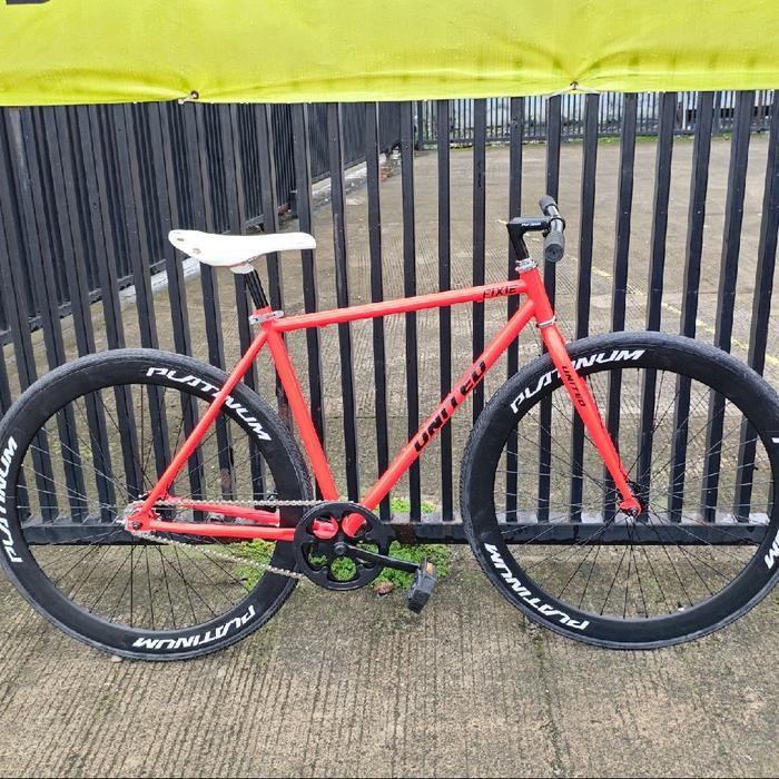 Sepeda 700C Fixie Rakitan Frame United Doltrap Outdoor