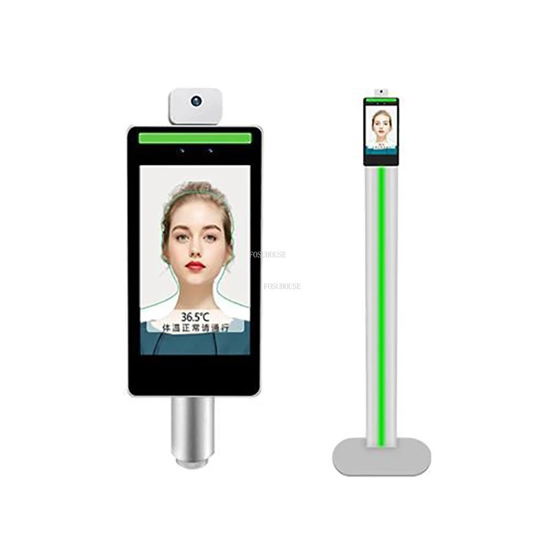 Face Recognition Device Thermal Imaging Thermometer Modern Face Recognition Access Control Infrared