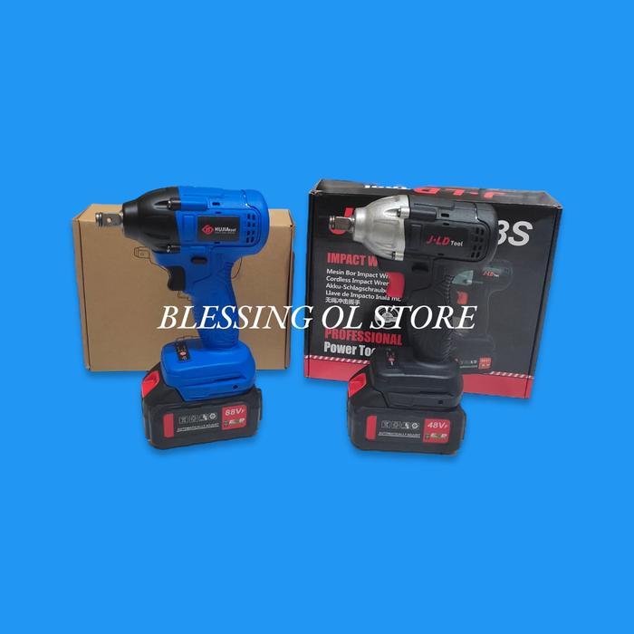 Cordless Impact Wrench Brushless 48S By Jld Tools