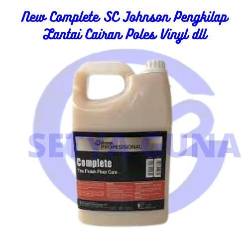 New Complete Sc Johnson Pengkilap Lantai Cairan Poles Vinyl Dll