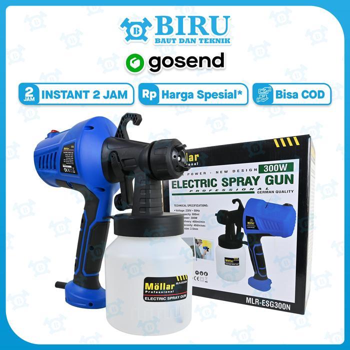 Mollar Spray Gun Esg300 Alat Semprot Cat Listrik
