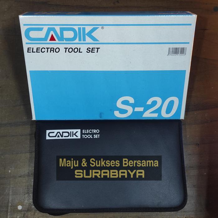 CADIK S20 S-20 ELECTRO TOOL SET KIT TOOLSET TOOLKIT TOOLS ELEKTRO ELEKTRONIK