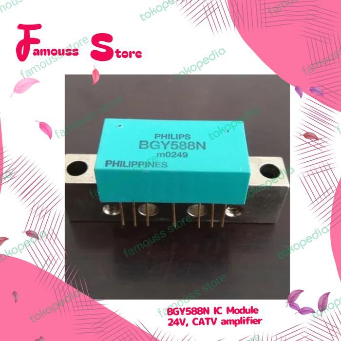 IC Amplifier CATV BGY588N IC Module 24V, CATV amplifier M18024