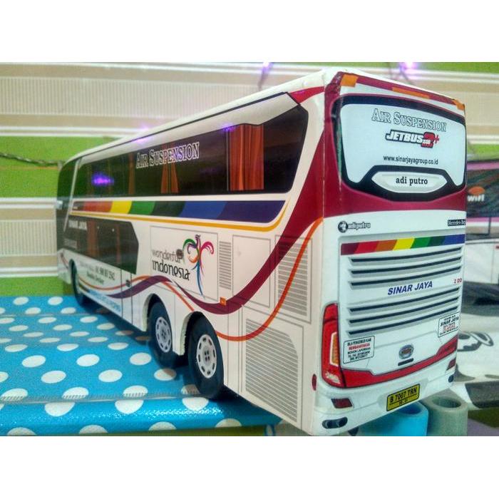 Miniatur Bus Bis Sinar Jaya Sdd
