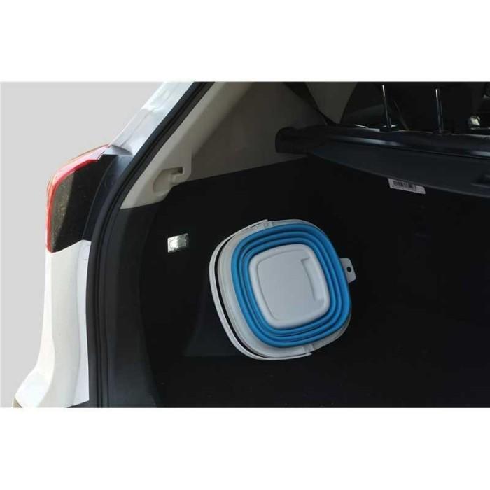 Ember Lipat Portable Silikon Besar 10 Liter Kotak / Baskom Lipat