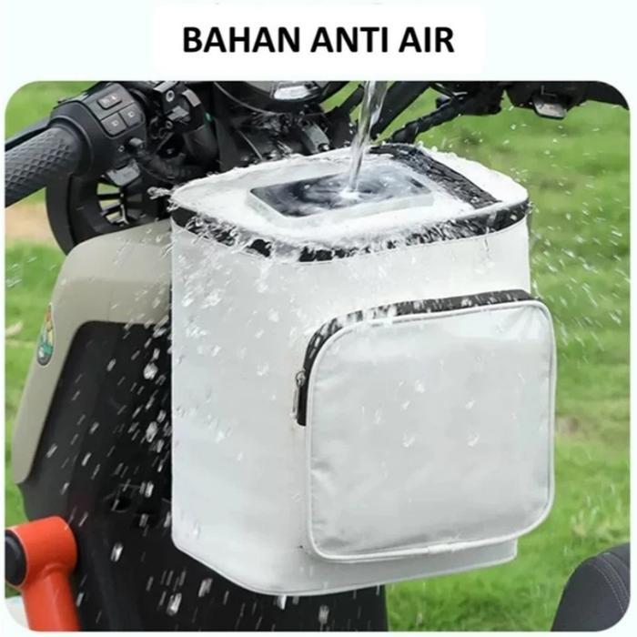 TAS MOTOR TOP BOX MOTOR BELAKANG TAS KURIR MOTOR BERKAPASITAS BESAR DANTAHAN AIR MOTORCYCLE