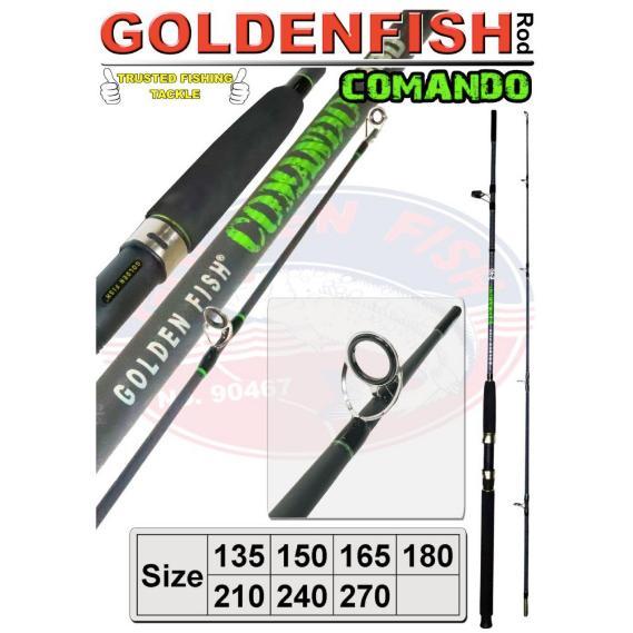 Rod/ Joran Pancing Golden Fish COMANDO 240 270