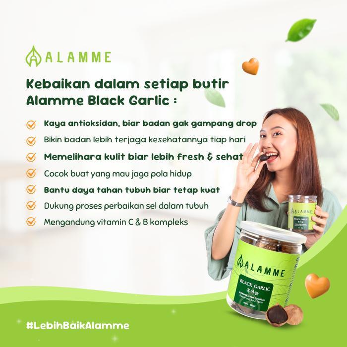 Bawang Hitam Tunggal Black Garlic Alamme 500Gr