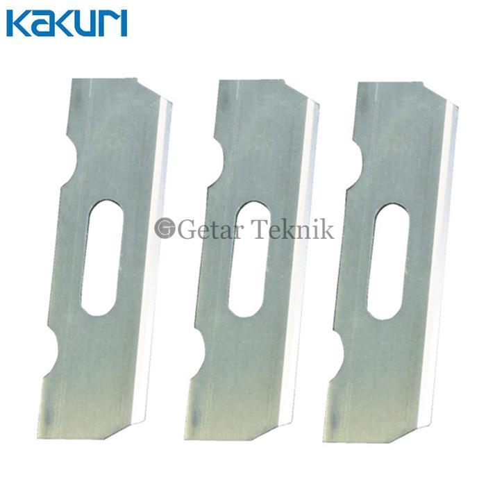 Pisau Serut Kayu Manual Untuk Kakuri 12635 1Set(3Pcs)
