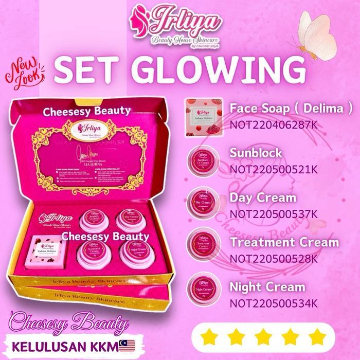 IRLIYA BEAUTY SKINCARE ( PAKET GLOWING / SET KUSAM )