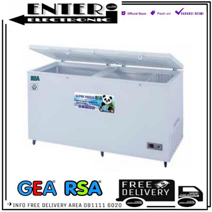 RSA CF600 - CHEST FREEZER RSA 600 LITER FREEZER BOX PEMBEKU RSA CF 600