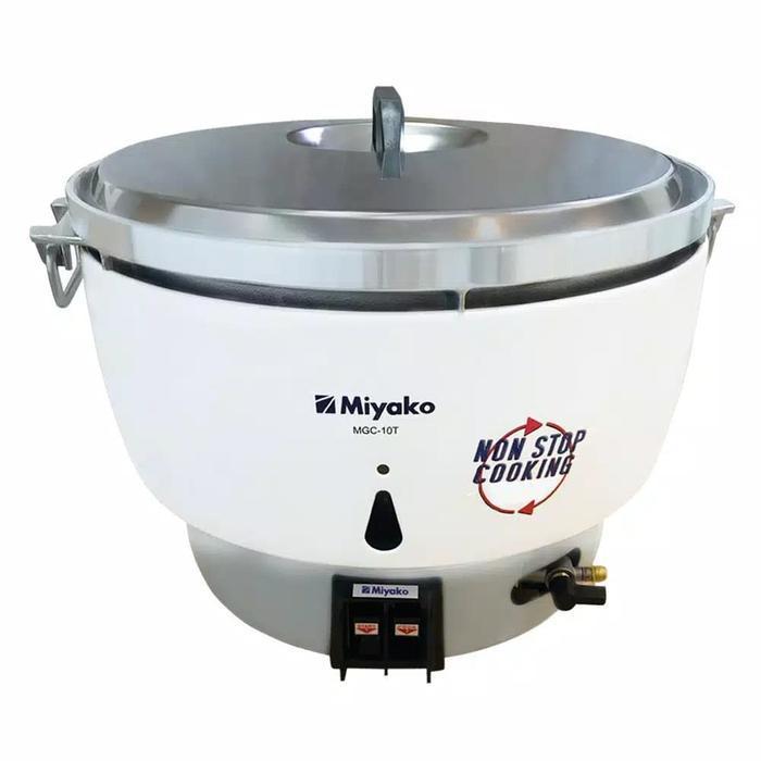 Miyako Mgc-10T Rice Cooker Gas 10 Liter - Penanak Nasi Gas 10L