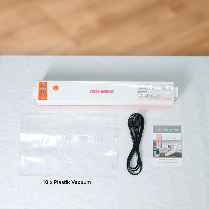 Mesin Vacuum Sealer Plastic Sealer Taffware Freshpackpro Pasti Diskon
