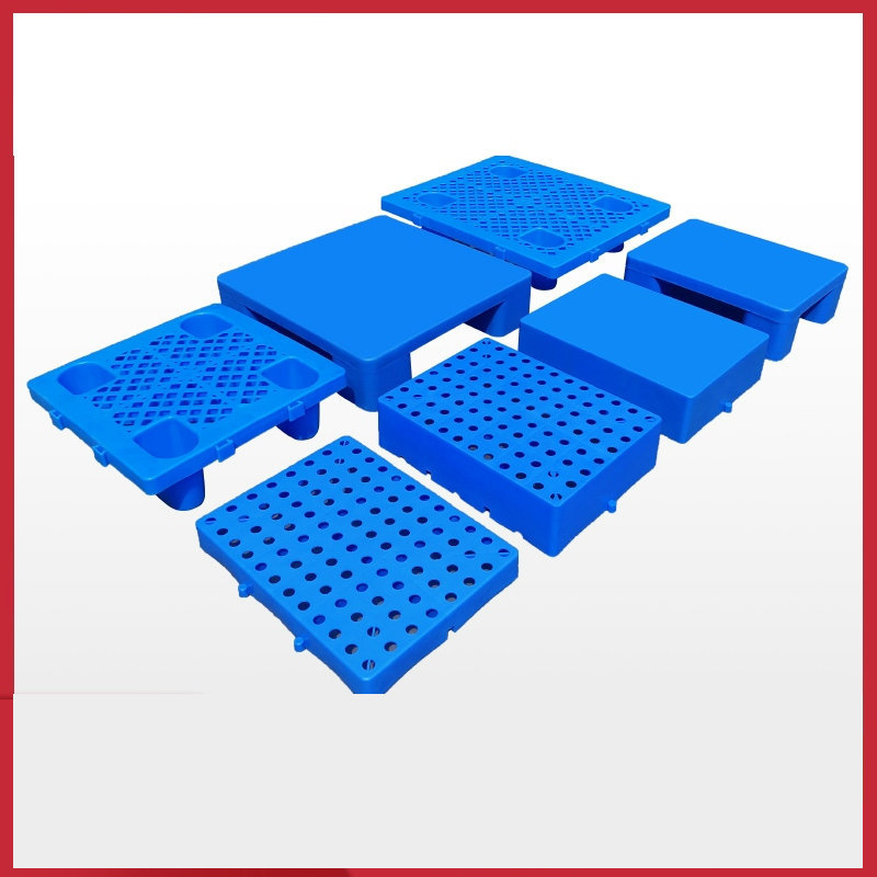 Assembled Heavy Load HDPE Plastic Floor Pallet Storage Rack Shelf Moisture-proof Ground Slat Cushion