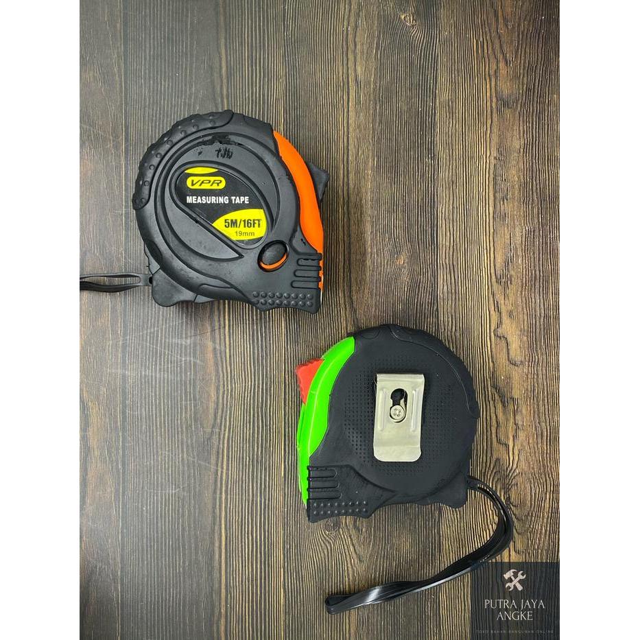 "New" Meteran Tukang / Measuring Tape / Meteran Karet Roll 5 Meter