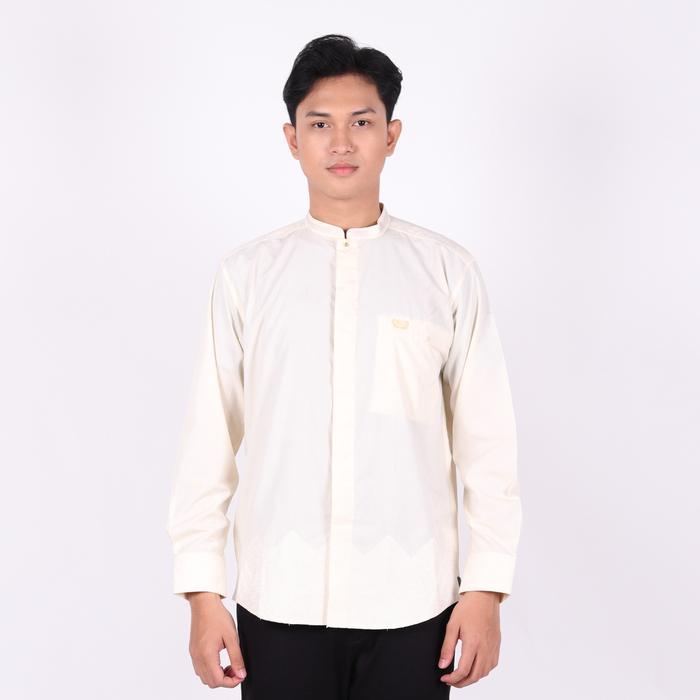 Baju Koko Bhs Cosmo Suhaib Cream