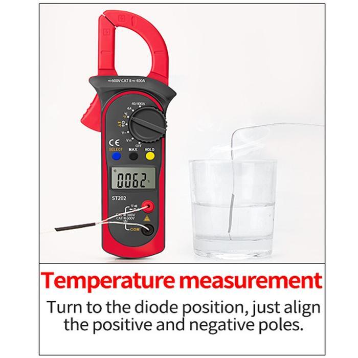 DIGITAL CLAM METER MULTIMETER TANG AMPERE DIGITAL AC/DC