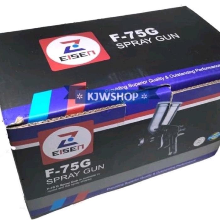 SPRAY GUN CAT PAINT F75G EISEN SPRAY GUN EISEN F75 G SPRAY GUN F75 G EISEN SPRAY GUN TABUNG ATAS