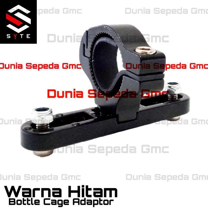 BRACKET ADAPTOR HOLDER TEMPAT BOTOL MINUM STANG SEATPOST SEPEDA ALLOY