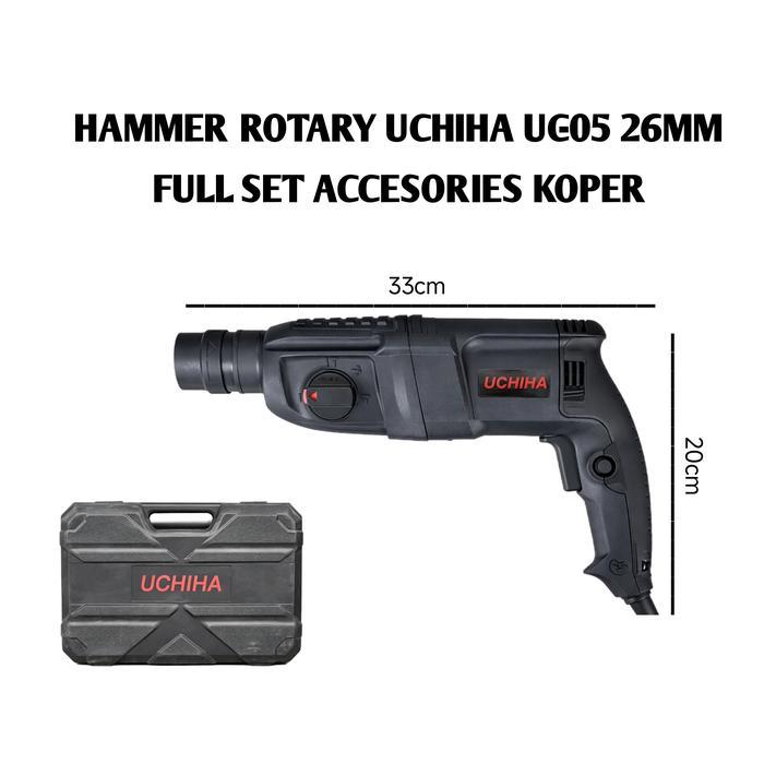 UCHIHA Type UC-05 bor hammer drill rotary beton tembok japan teknologi