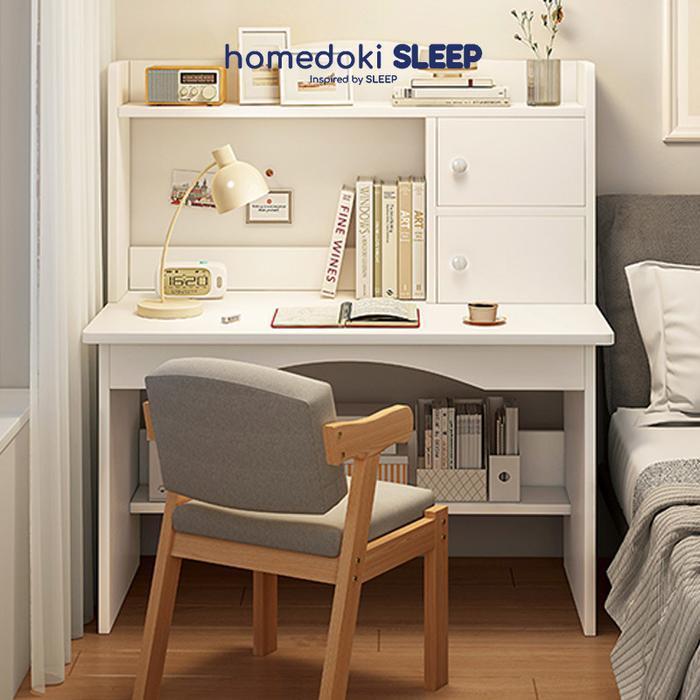 Homedoki Meja Belajar/Meja Belajar Anak/Meja Belajar Minimalis/Meja Belajar Aesthetic/Meja Rias