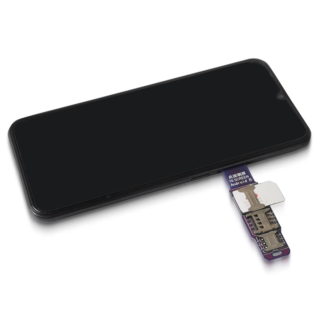 PCB 3-in-1 Cell Phone IC Card Activation Tool Micro SIM Card Converter Sim Card Adapter External