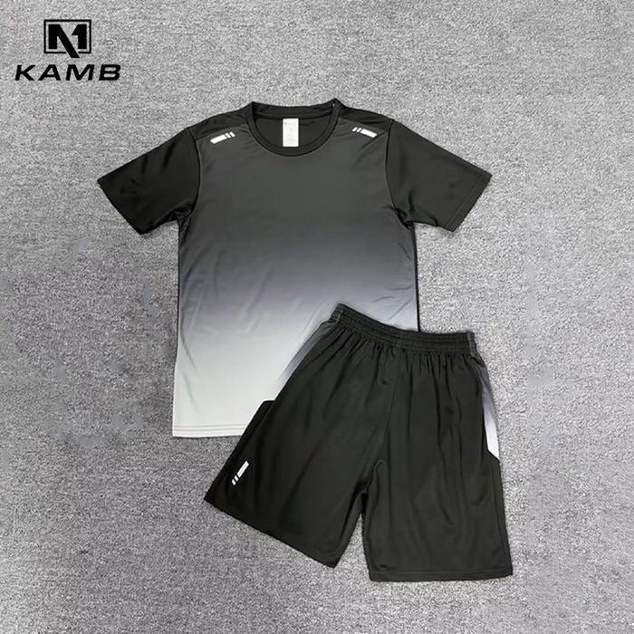 Unique Yoga - Set Baju Olahraga Pria Futsal Sport - Ukuran M-5Xl Celana
