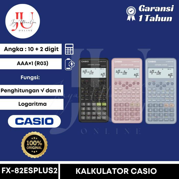 Kalkulator Scientific Casio Fx 82Es Plus 2 Ori