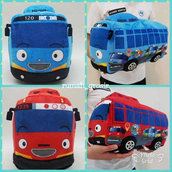 Boneka Mobil Bus Tayo New Model Dolls Boneka Tayo Bus