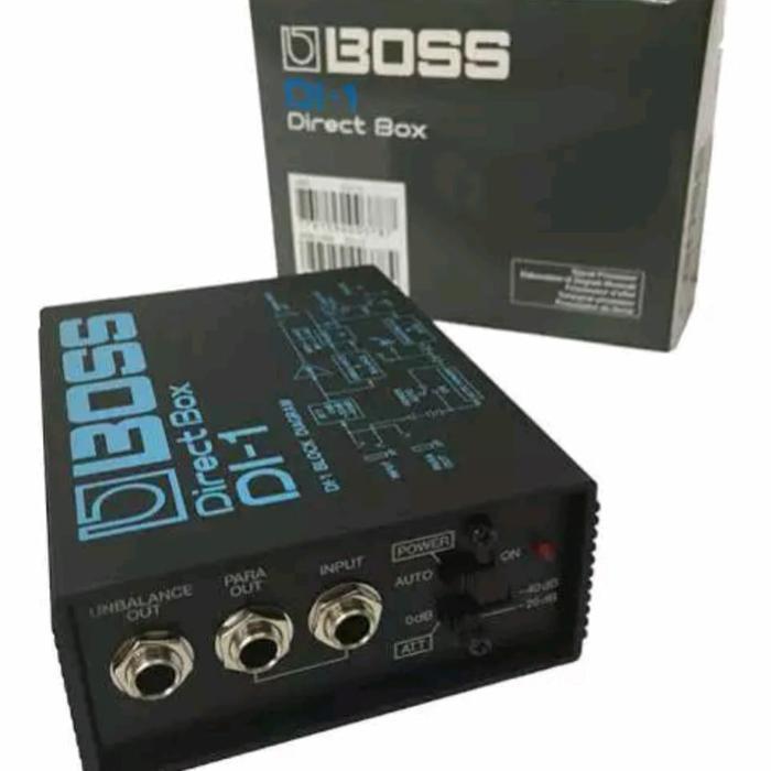BOSS Direct Box DI BOX ACTIVE DI-1 DI1 di1 Boss Original bergaaransi