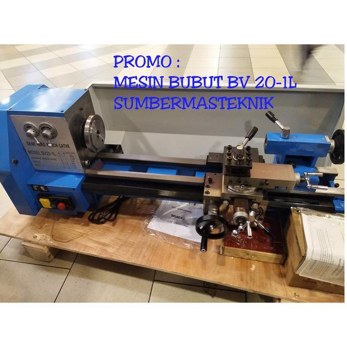 MESIN BUBUT BESI BENCH LATHE BV 20 L MESIN BUBUT PROMO