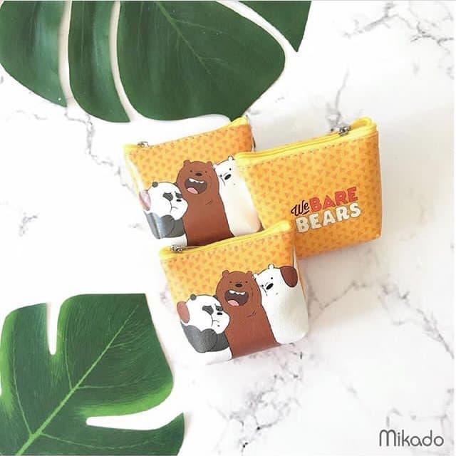 SIAPKIRIM We Bare Bears Coin Purse / Dompet Koin READY STOCK