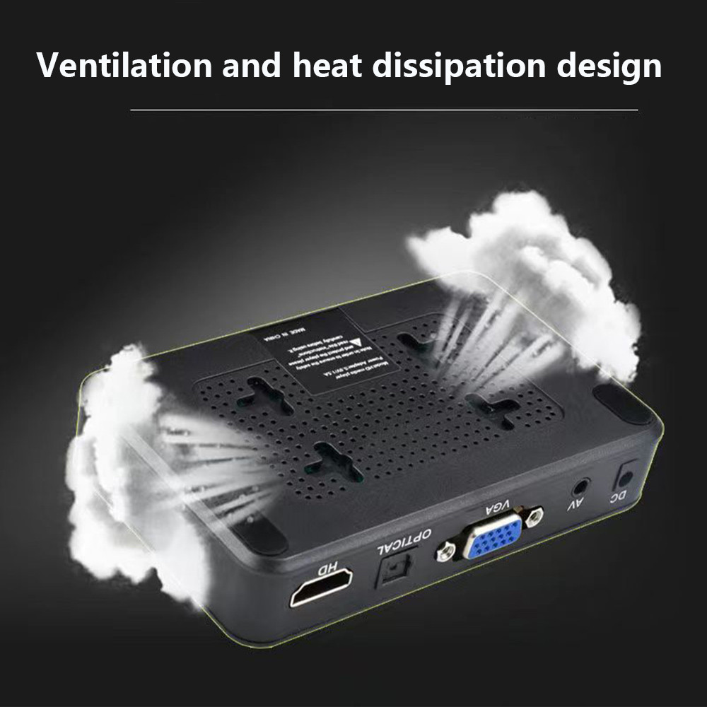 Portable Full HD Media multimedia Player Support USB Disk HDD SD Card 1080P USB External HDD Media