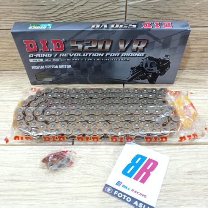 Rantai Rante Did Vr Gold 520-120L O-Ring