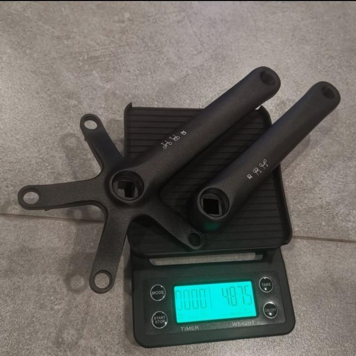 Crank Arm Folding Bike Bcd 130 Kreuz Bromptonn 3 Sixty Silver Black