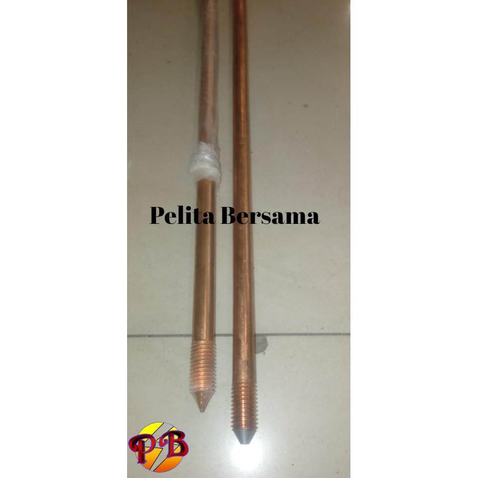 Gumi Store Grounding Rod / Copper Bonded 5/8 x 3 Meter / Besi Sepuh Tembaga